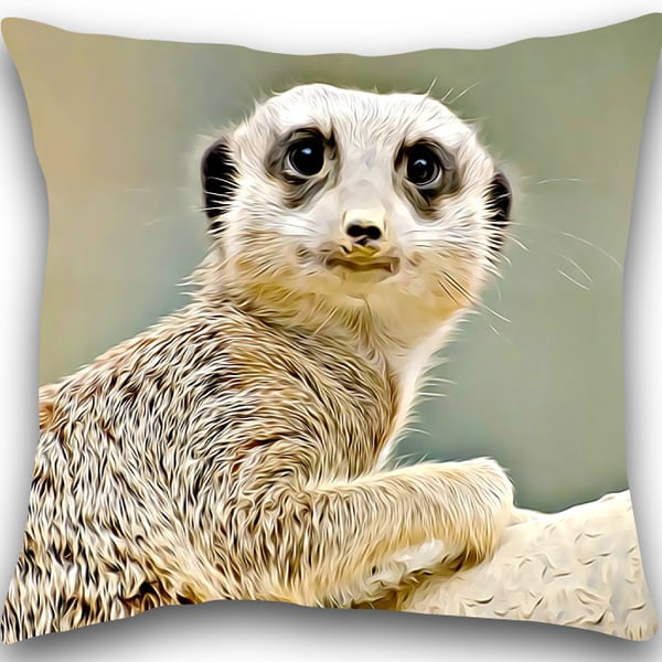 Meerkat Cushion Meerkat pillow 