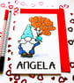 Gnome Personalised Valentine's, Birthday, Anniversary, Just Because Card  - Image 7