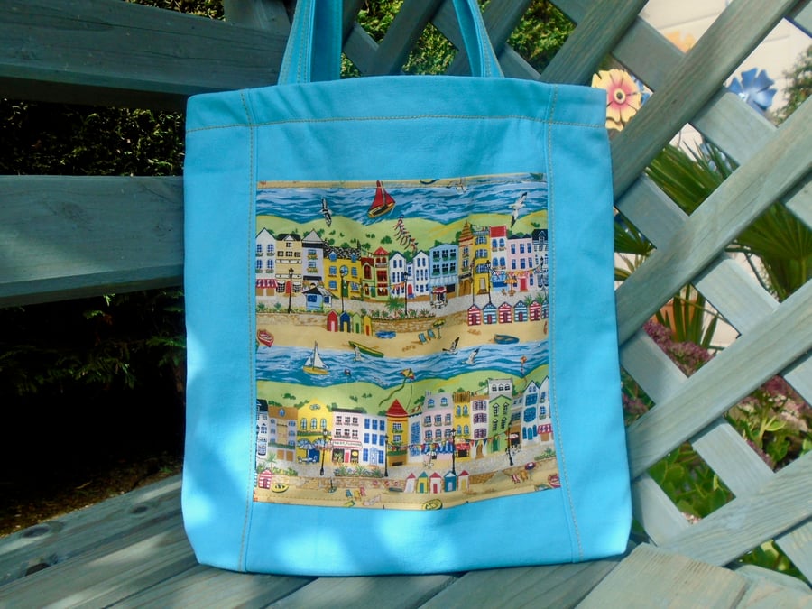 Clearance bargain -   Cotton Tote Bag - Handbag 