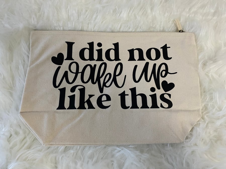 Canvas Make Up Bag