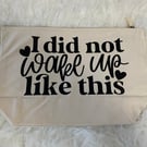 Canvas Make Up Bag