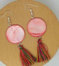 Shell and Tassel earrings - Image 1