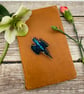 Kingfisher Wooden Pin Badge - Image 2