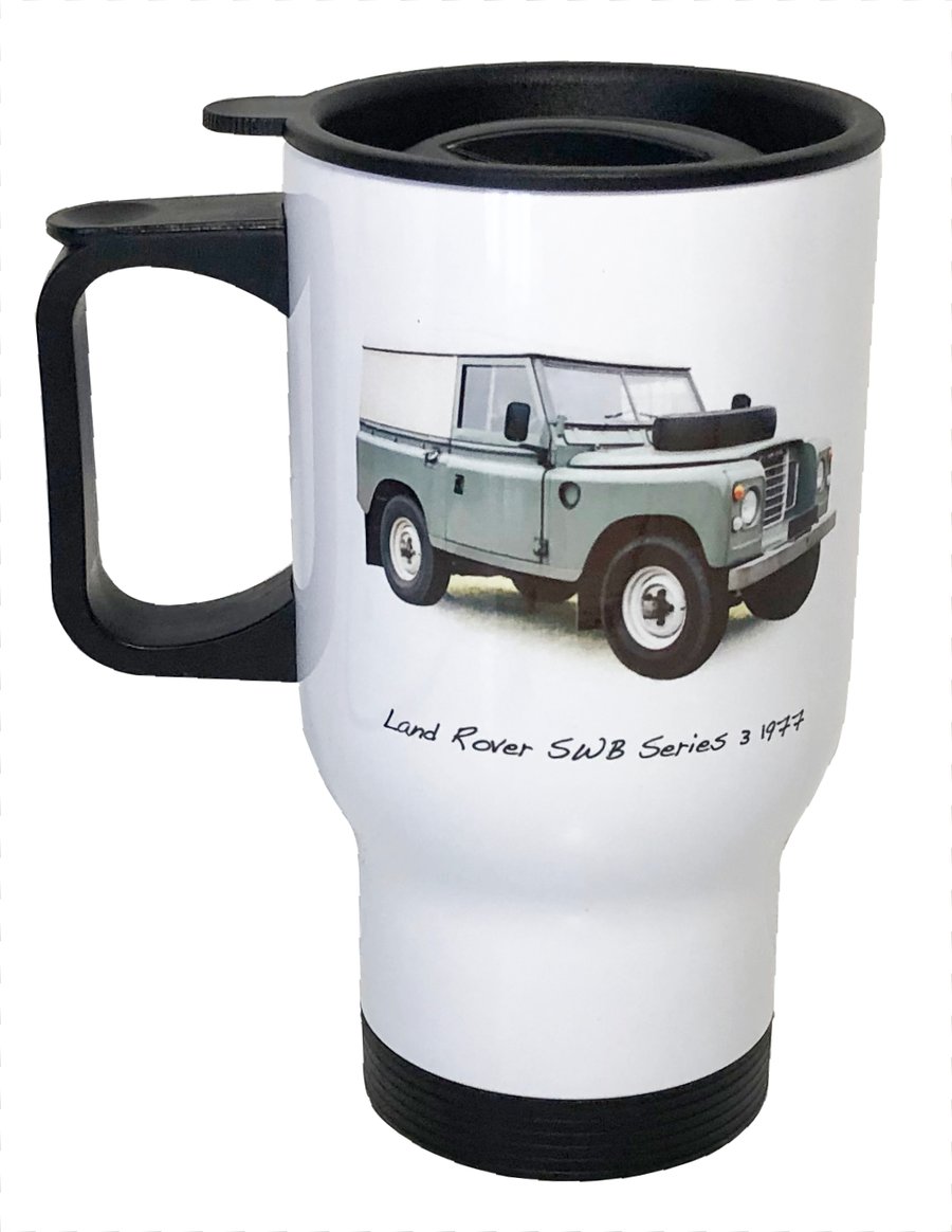Land Rover SWB Series 3 1977 - 14fl oz Stainless Steel Travel Mug