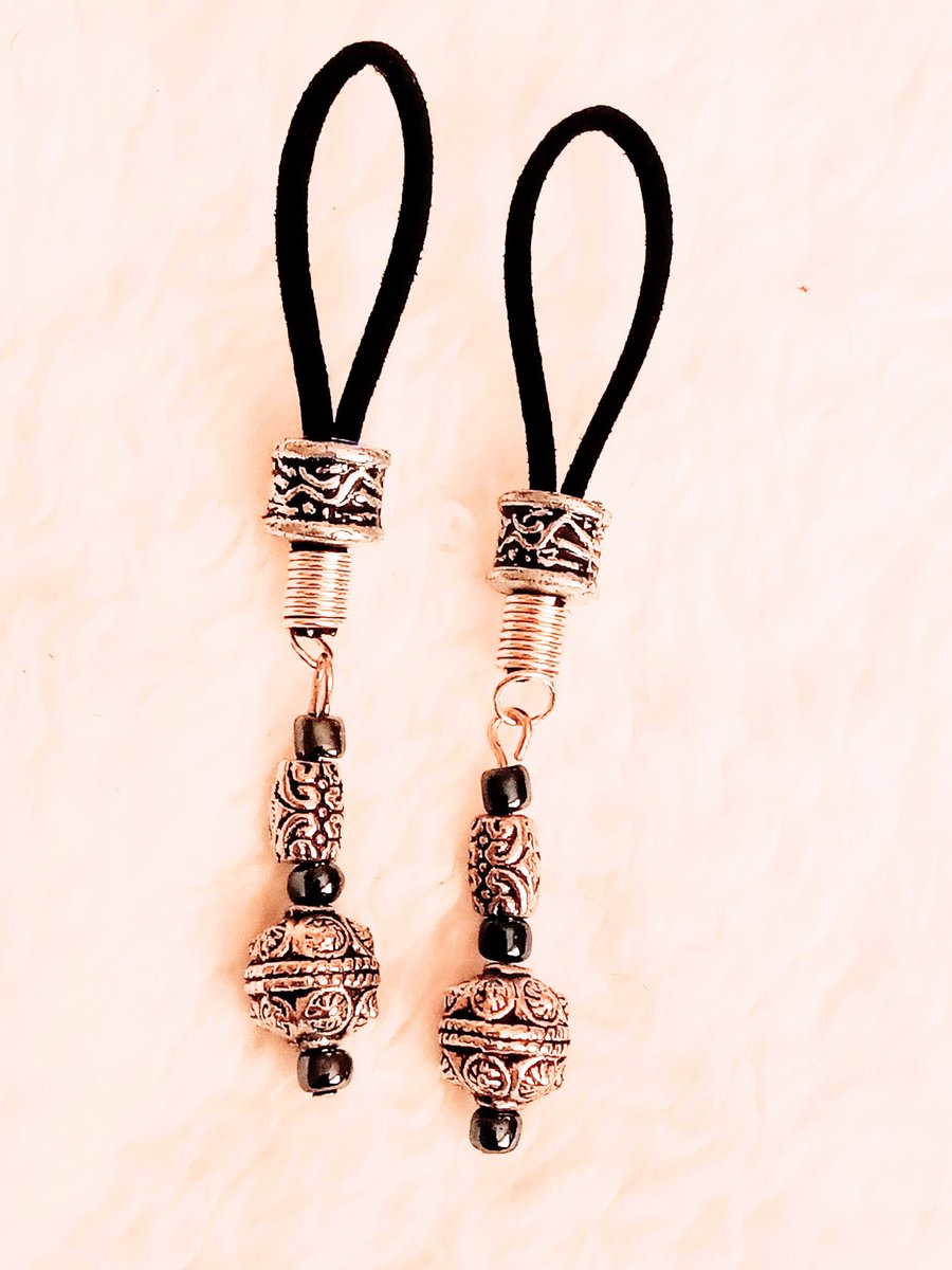 Nipple Jewellery clamps dangles Nooses Folksy