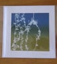 Willow Print from Original Photogram - White Blank Greeting Card with Envelope - Image 1