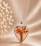 In loving memory pendant - hair fur or ashes  - Image 1