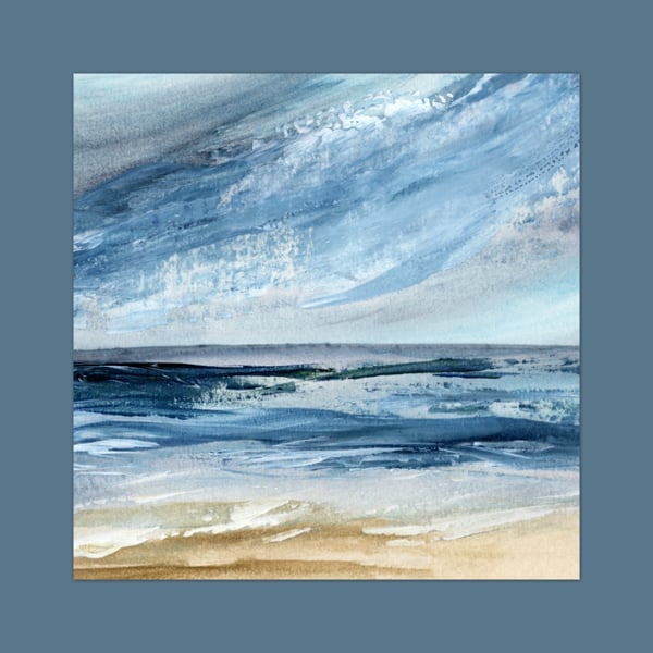 'A Beautiful Storm' Seascape Print