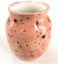 Pink vase, handmade pottery - Image 1