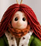 Ghost of Christmas Past - Felt Figure - Christmas Decoration 