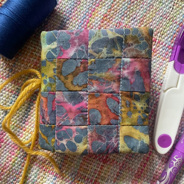 Needle Case with Handmade Felt