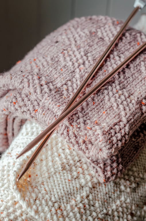 Patch of Comfort Baby Blanket Knitting Kit