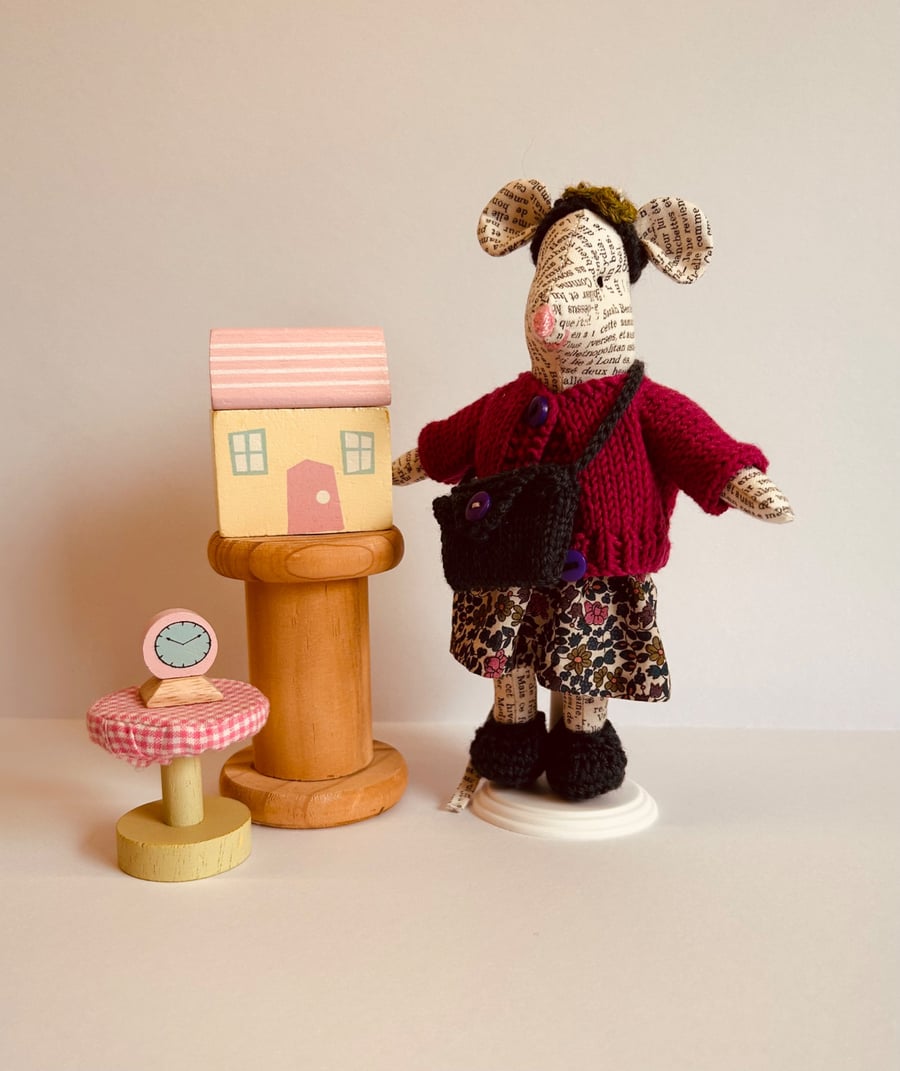 Handmade Little Fabric Mouse