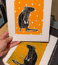 'Rattus Rattus' Lino Print  - Image 3