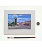 Clock Tower St. Just, Cornwall, Small Acrylic Painting on Yupo Paper Mounted - Image 3