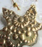 Christmas Decoration - Gold Snowflake - Image 3