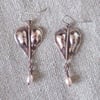 Love Heart Copper Earrings