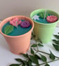 Soy Wax Candle Pair in Tin Pots - Sea Salt Scent - Image 9