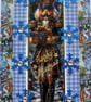 Hand Crafted Decoupage Chistmas Card - Happy Christmas (3387) Nutcracker Guard