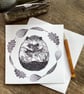 Hedgehog Greetings Card - cute, blank, birthday - Image 6