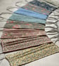 Pretty Fabric Face Masks - Washable and Reusable ONE SIZE