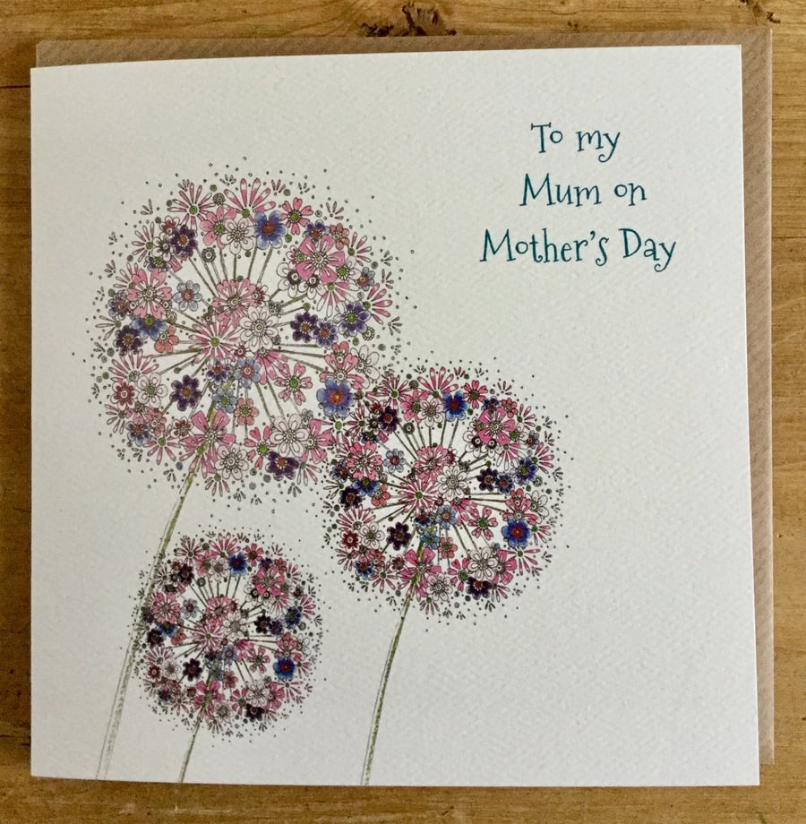 Alliums Mother’s Day Card