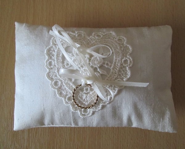 SOLD - Mini Ring Cushion