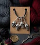 Charm Stitch Markers & Progress Keepers  Crochet & Knitting Gifts Set of 4 - Image 4