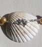 Shell Pearl Statement Beaded Vibrant Multi-Coloured Necklace "Rainbow" - Image 6