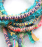 Arty Dreads for Shoulder Length Hair (mainly Turquoise, yellow, pink & green) - Image 3