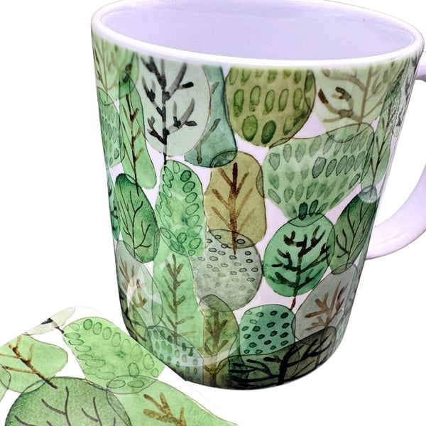 Perfectly Imperfect - Treescape Mug and Coaster Set