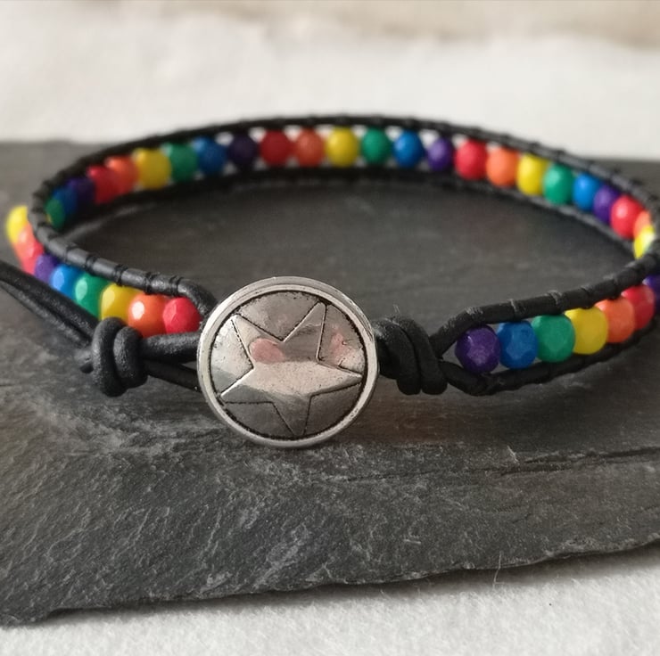 Lgbtq bracelet on sale