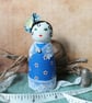Victorian style wooden peg doll - Image 4