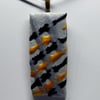 Abstract pendant necklace 