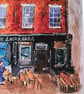 The Jacaranda Liverpool watercolour print A5 - Image 3