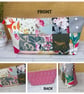 Large patchwork zipper pouch - Image 5