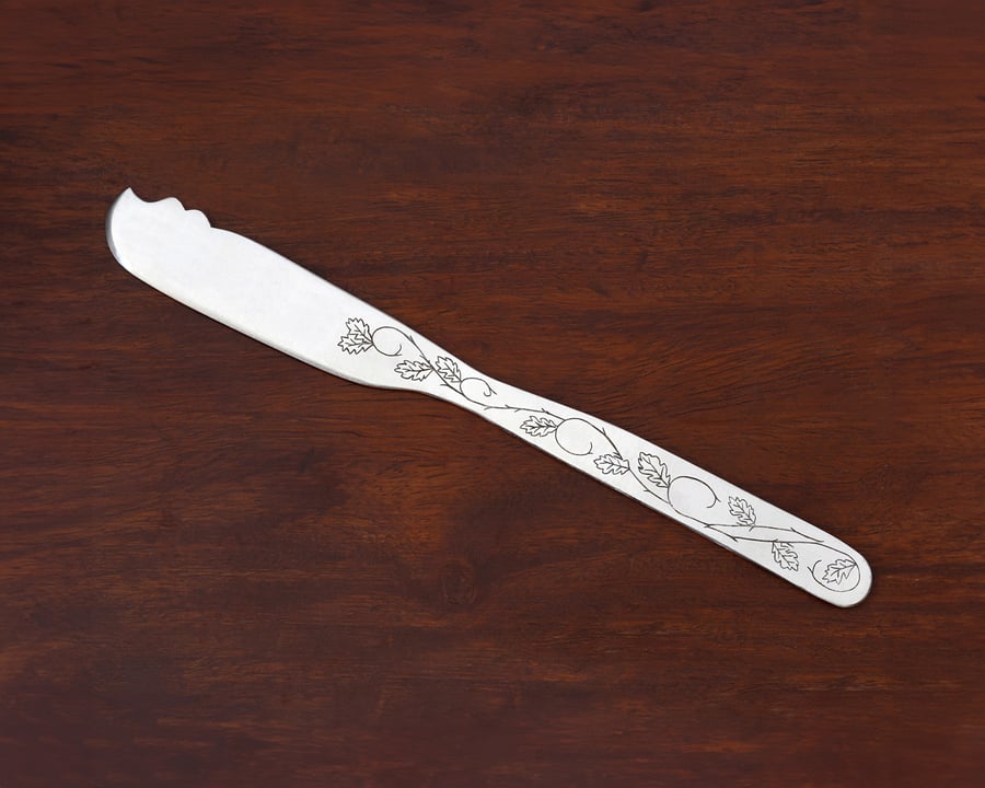 Hallmarked Solid Silver Butter Knife