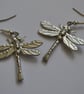 Dragonfly pewter earrings - Image 2