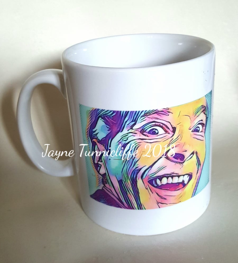 Kenneth Williams Carry On Laughing mug