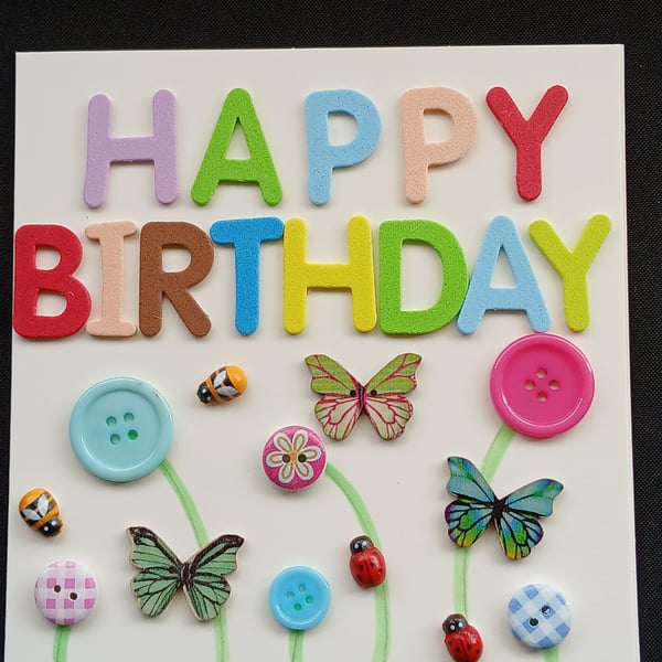 Handmade birthday card 