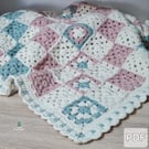 Soft Posy Baby Blanket Crochet Pattern, Blanket Crochet Pattern