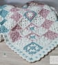 Soft Posy Baby Blanket Crochet Pattern, Blanket Crochet Pattern - Image 1
