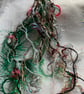2 x hand knitted cheery Christmas jellyfish  - Image 5