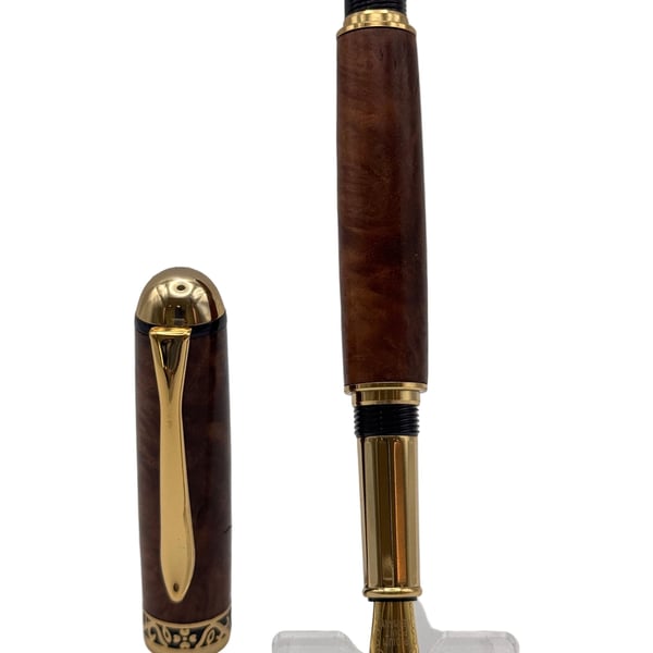Canyon Fountain Pen - Kelat Burl