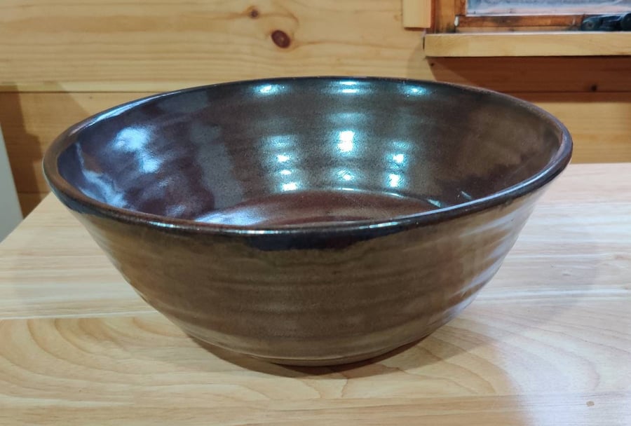 Burgundy bowl, ceramic bowl,