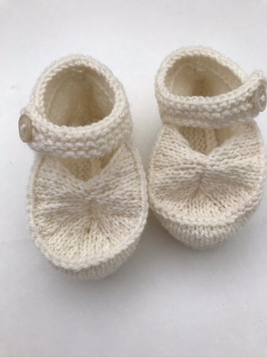 Sandal style bootee