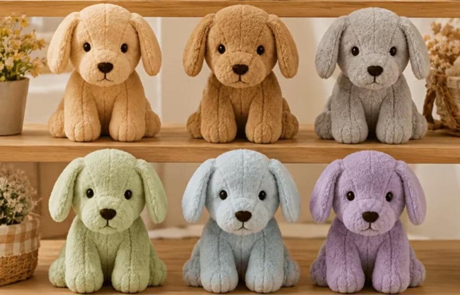 Cute Puppy Acrylic Sewing Template