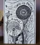 'Time is Precious', Greetings Card - Image 1
