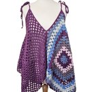 Summer cotton beach cover up top