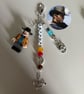 Arthur Morgan inspired handmade Lego minifigure keychain